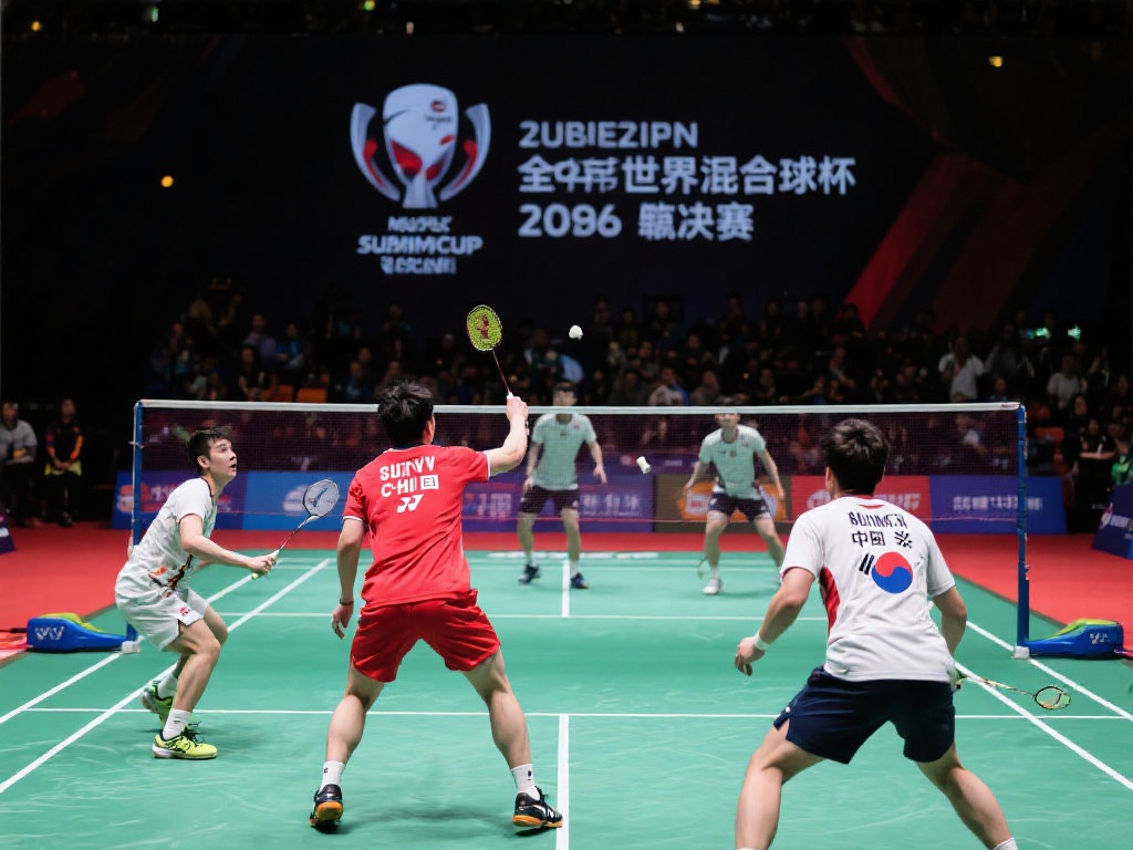 苏迪曼杯决赛:中国对决韩国巅峰之战 近年来,全球羽毛球迷的视线都聚焦于苏迪曼