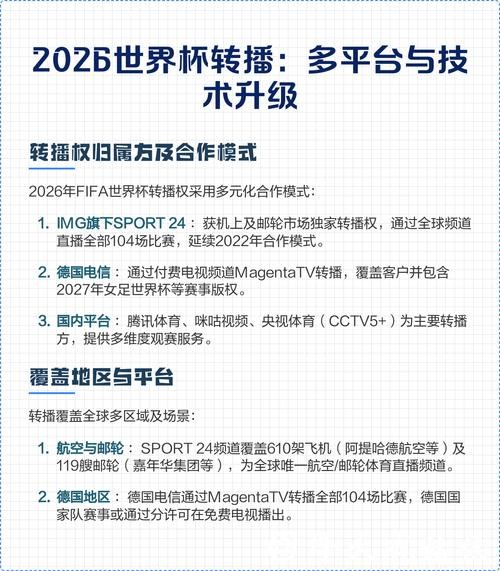 2026年顶级世界杯直播平台推荐 2026年顶级世界杯直播平台推荐